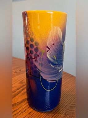 Enameled pottery vase
Created by Micheal Kifer